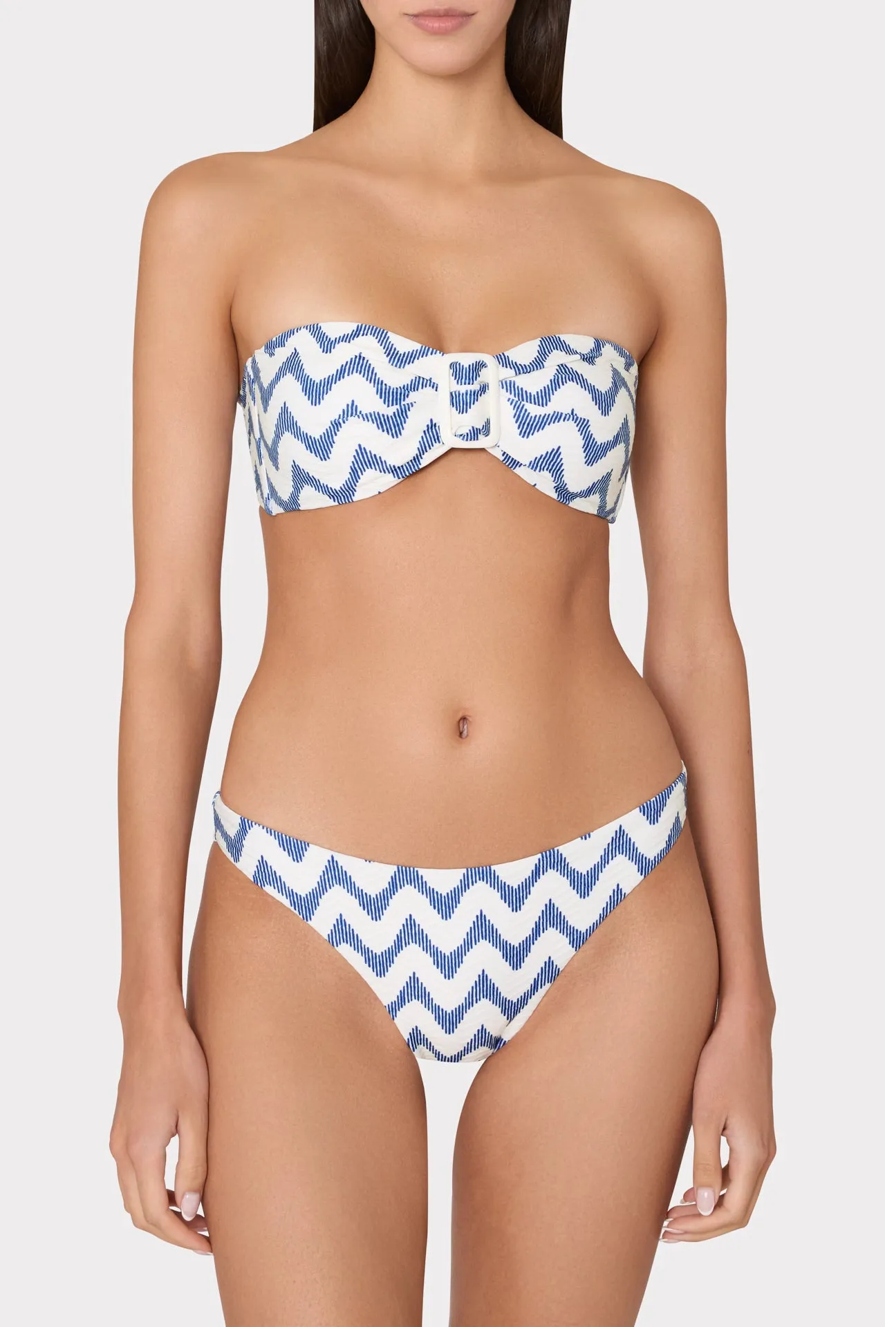 Margot Barcelona Chevron Bikini Bottom sold by Milly product image thumbnail 2