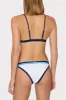 Positano Color Block Bikini Bottom sold by Milly
