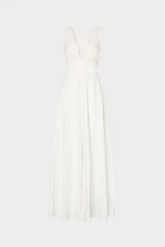 Catarina Poplin Maxi Dress sold by Milly