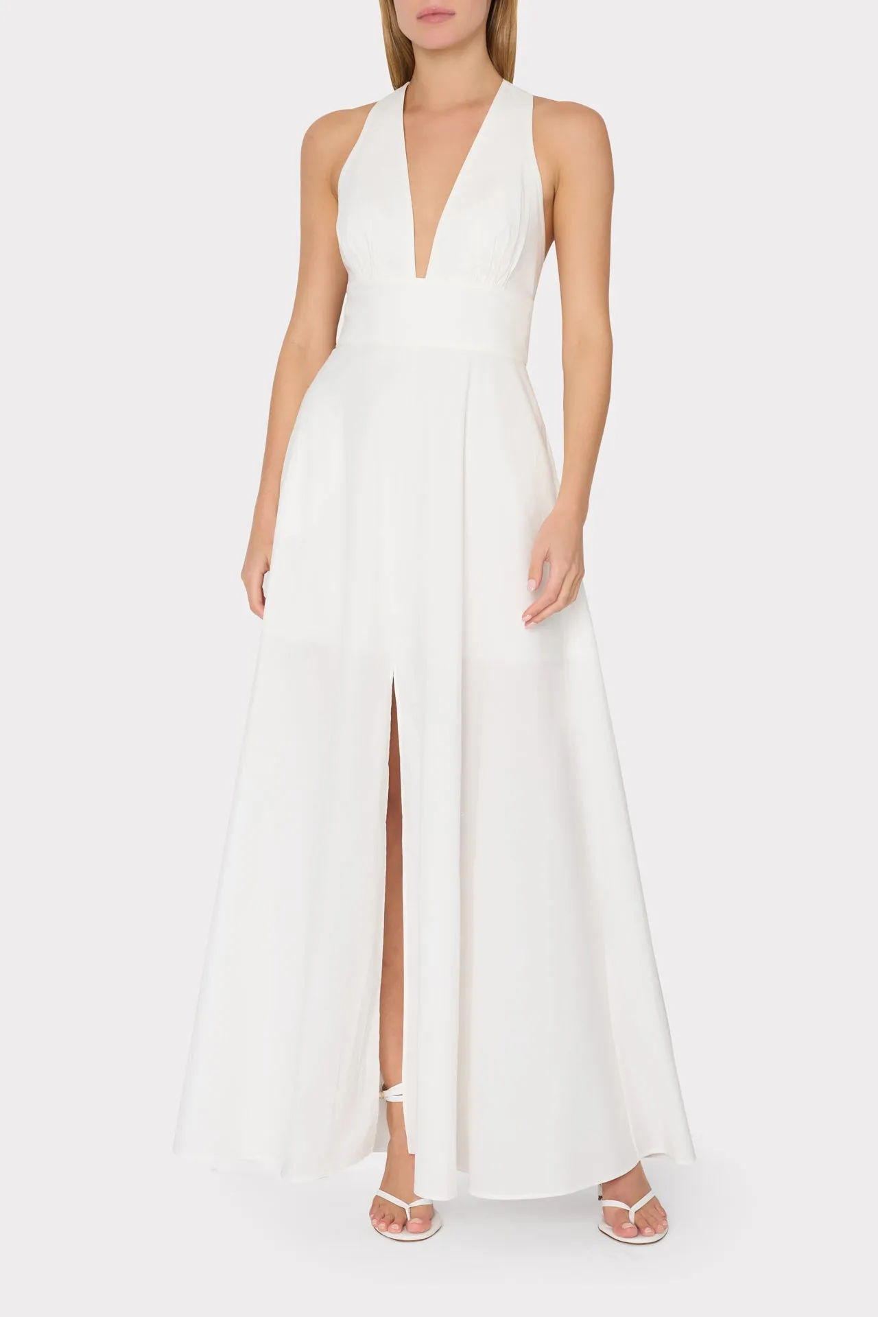 Catarina Poplin Maxi Dress sold by Milly product image thumbnail 2