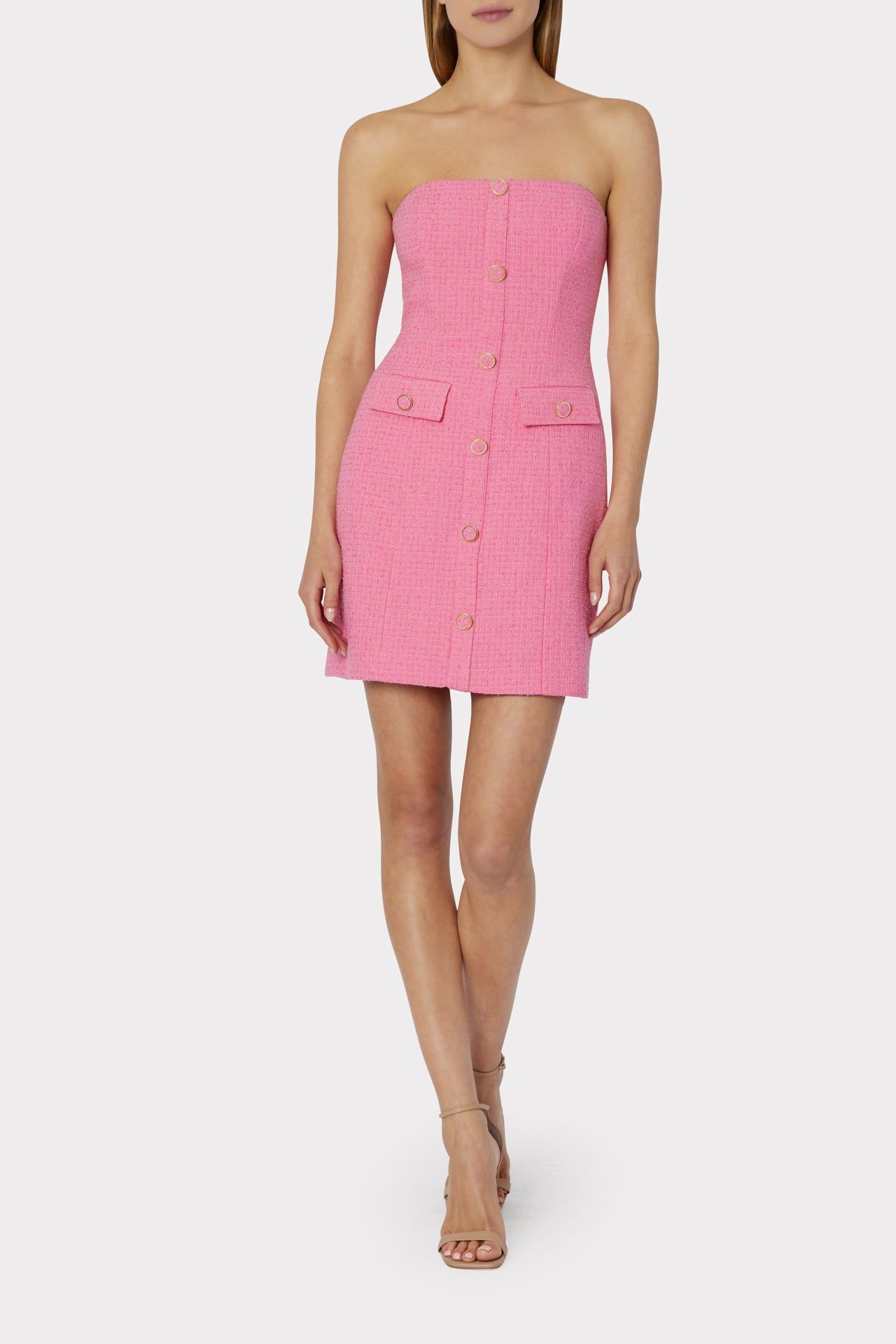 Hana Boucle Mini Dress sold by Milly product image thumbnail 2