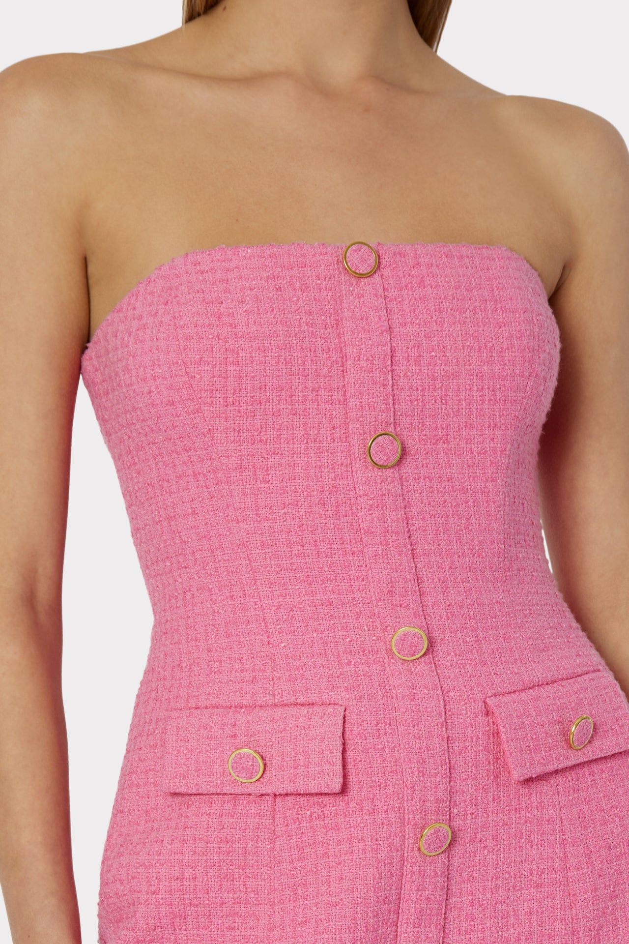 Hana Boucle Mini Dress sold by Milly product image thumbnail 3