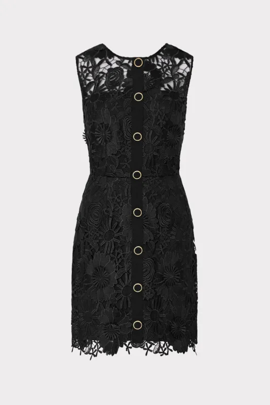Judy Lace Mini Dress sold by Milly