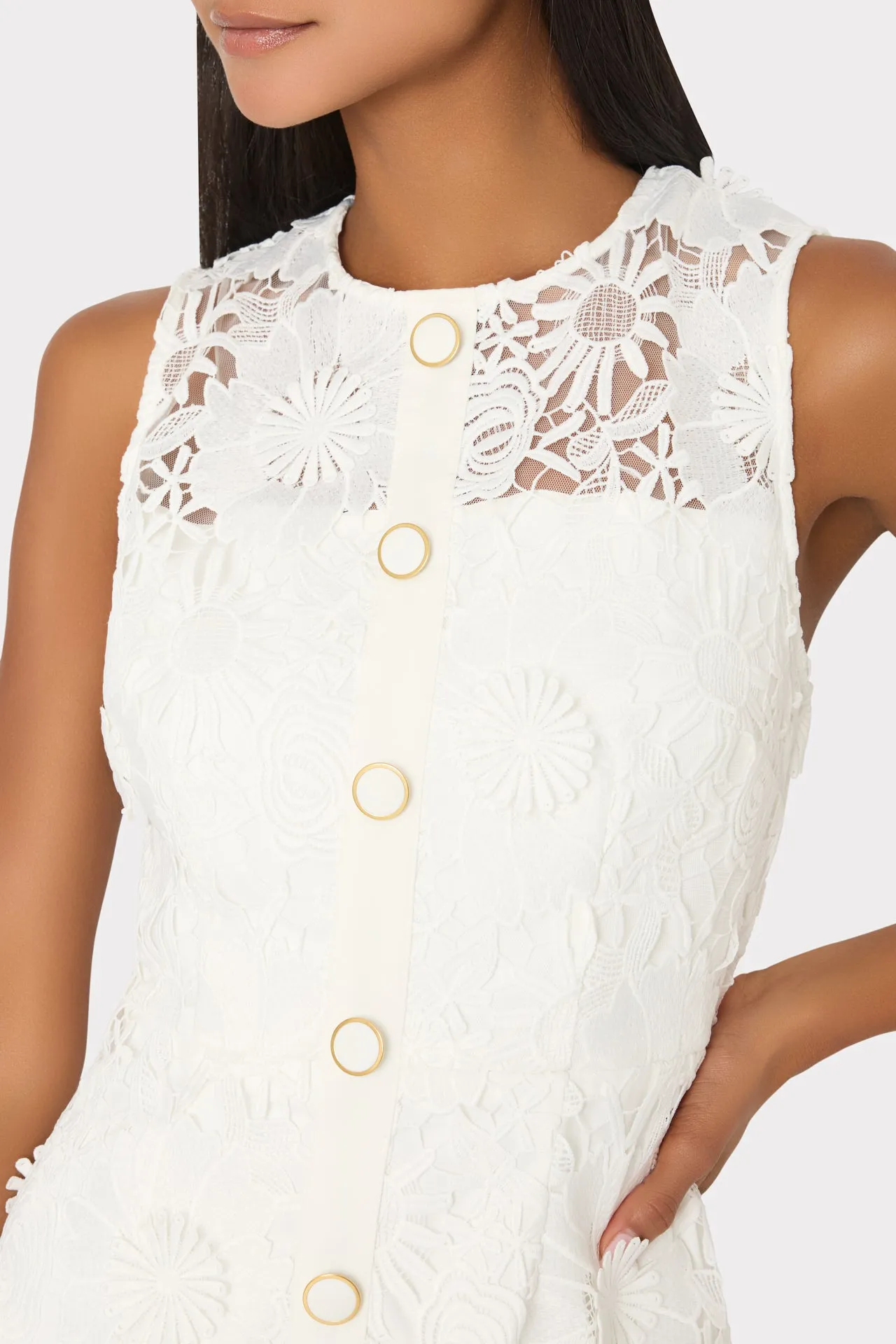 Judy Lace Mini Dress sold by Milly product image thumbnail 3