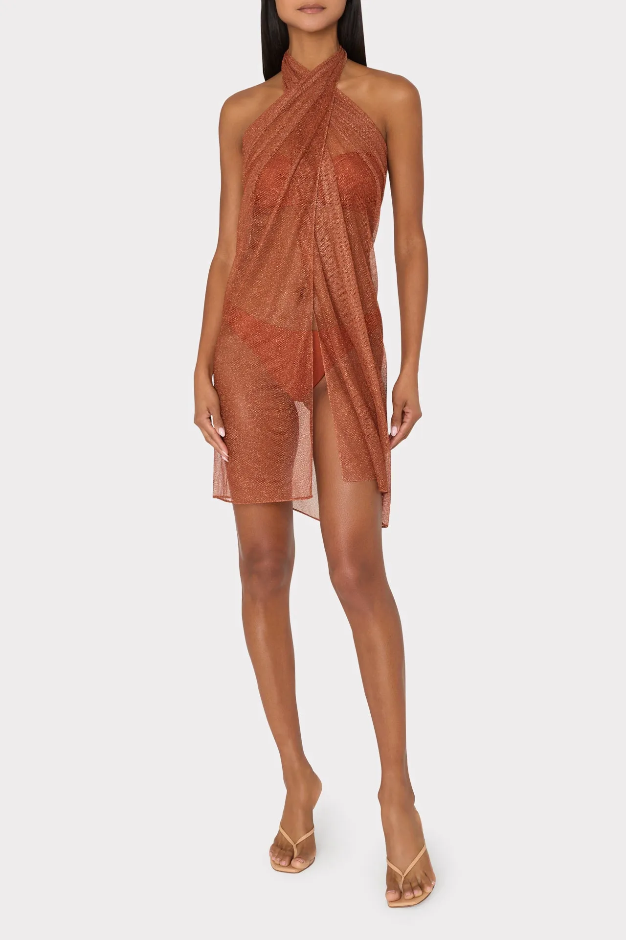 Metallic Mesh Sarong sold by Milly product image thumbnail 2