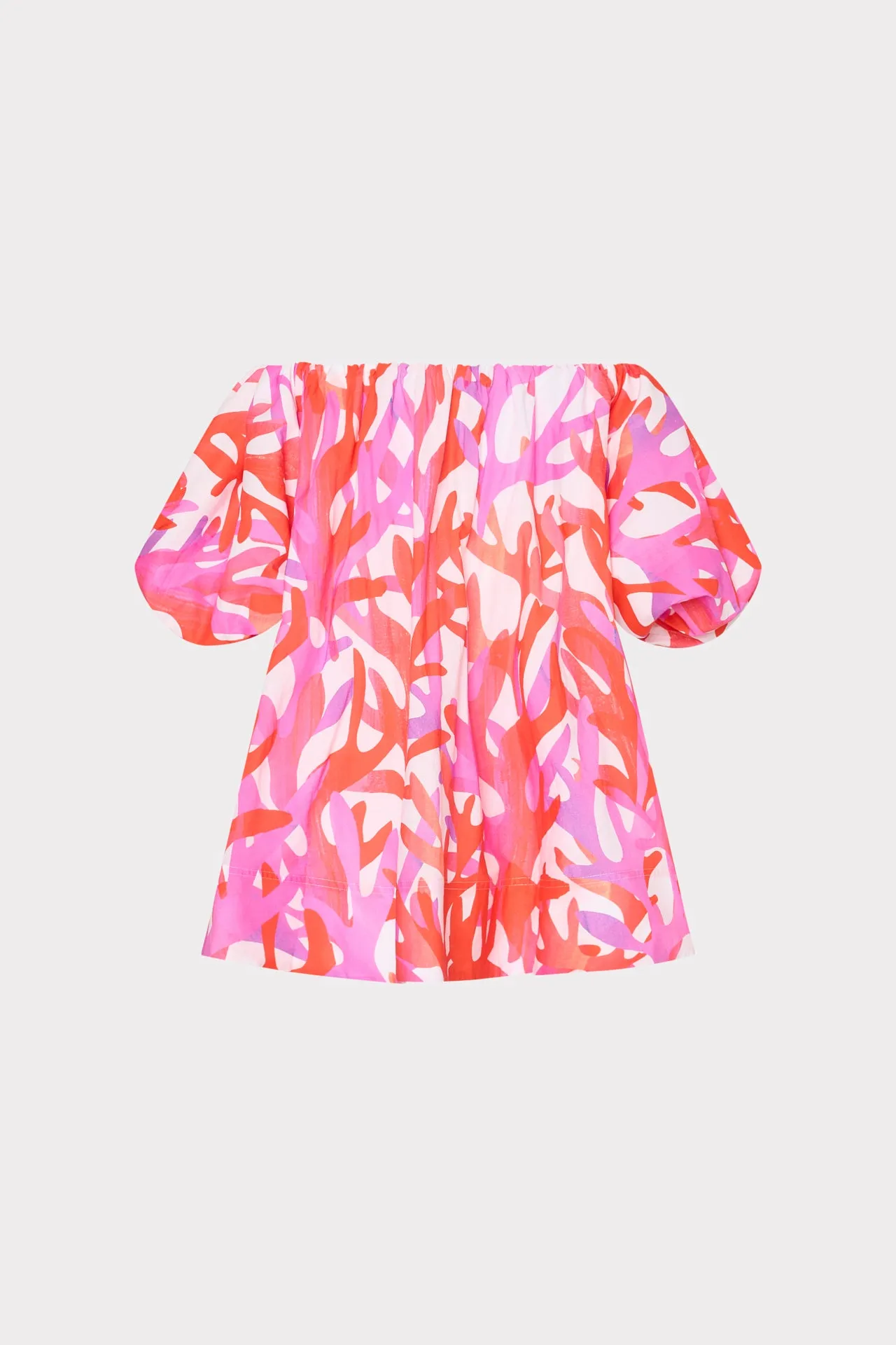 Jamie Under The Sea Off The Shoulder Mini Dress sold by Milly product image thumbnail 5