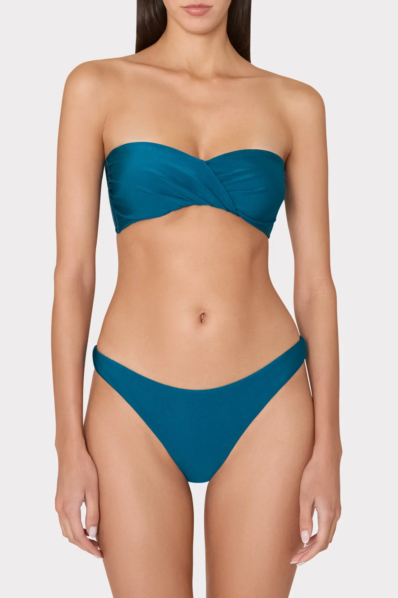 Margot Gloss Bikini Bottom sold by Milly product image thumbnail 2