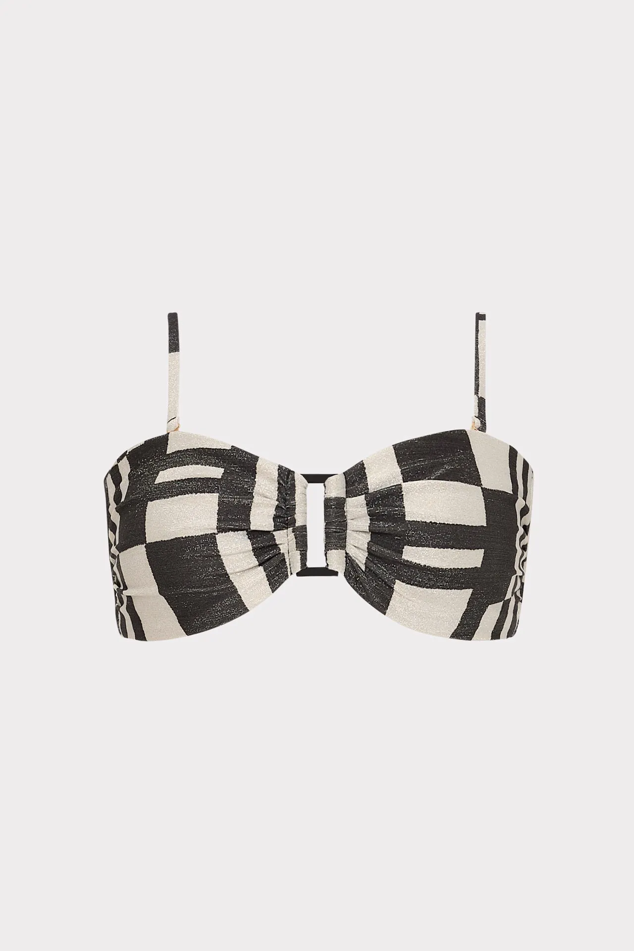 Barcelona Shimmer Puzzle Bandeau Top sold by Milly product image thumbnail 2