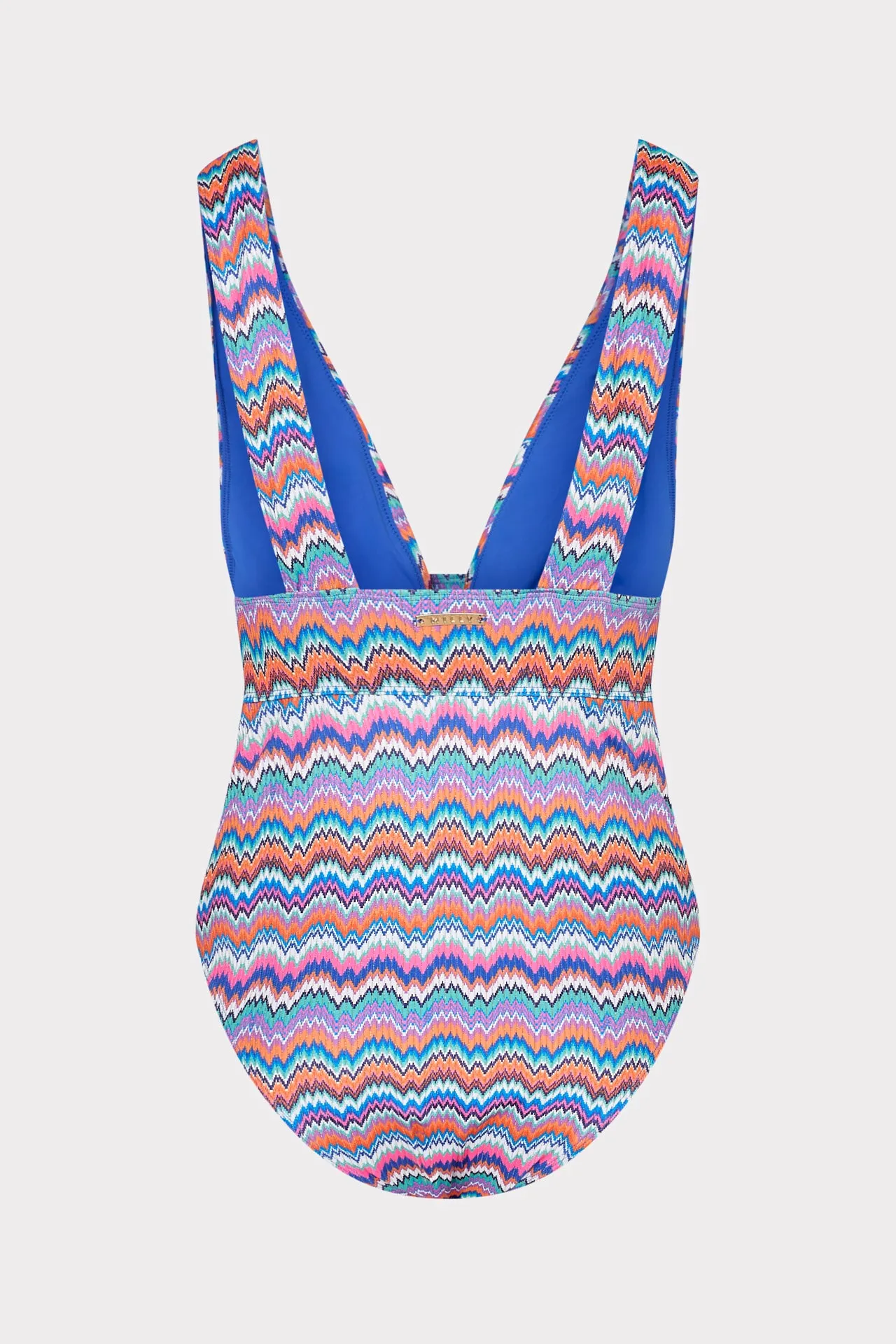 Ana Barcelona Metallic Chevron One Piece sold by Milly product image thumbnail 5