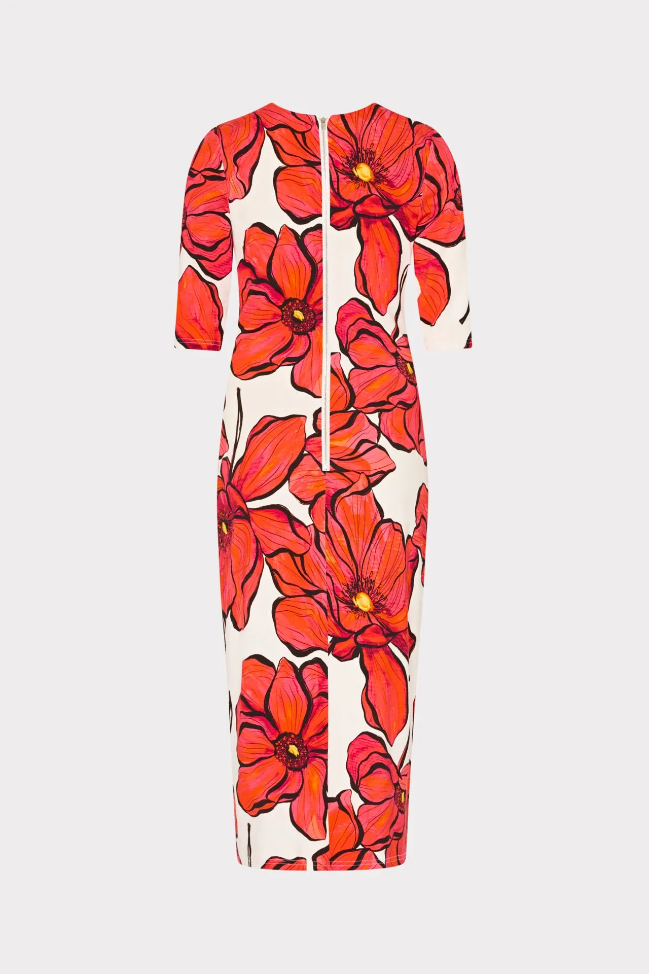 Windflower Jersey Midi Dress sold by Milly product image thumbnail 5