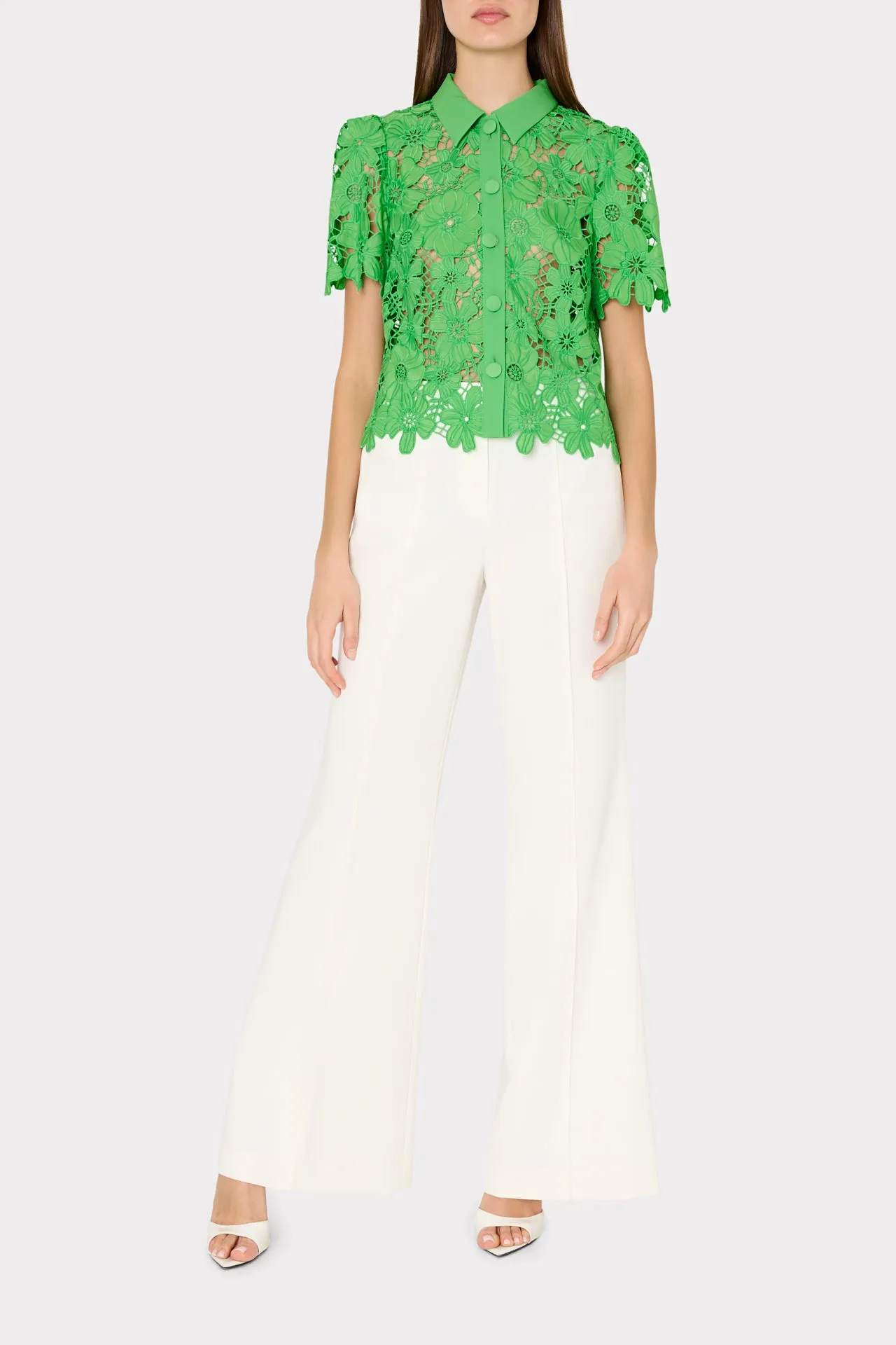 Addison Roja Lace Top sold by Milly product image thumbnail 2