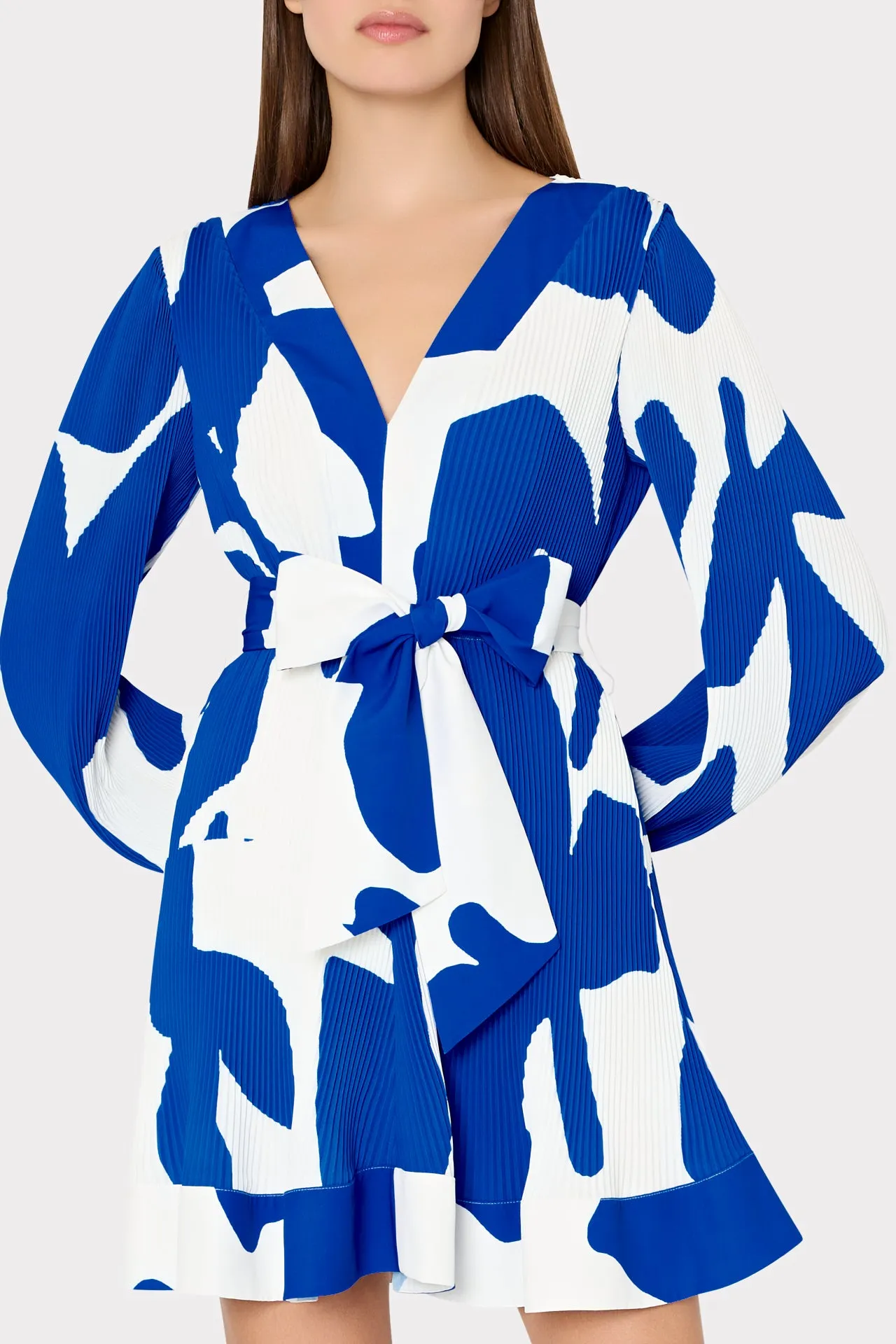 Liv Grand Foliage Pleated Dress sold by Milly product image thumbnail 3