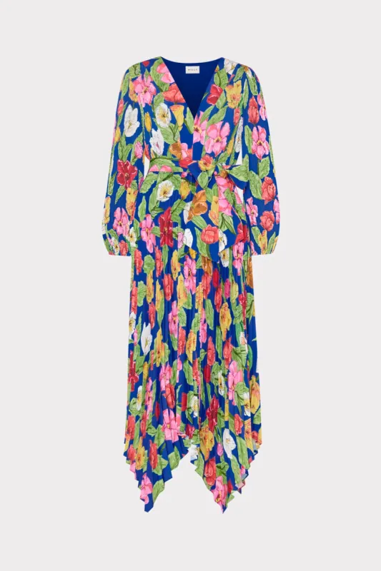 Liora Tulip Rosette Pleated Dress sold by Milly