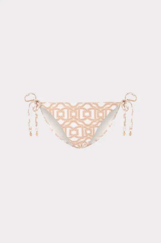 Nautical Chain Triangle Bikini Bottom sold by Milly