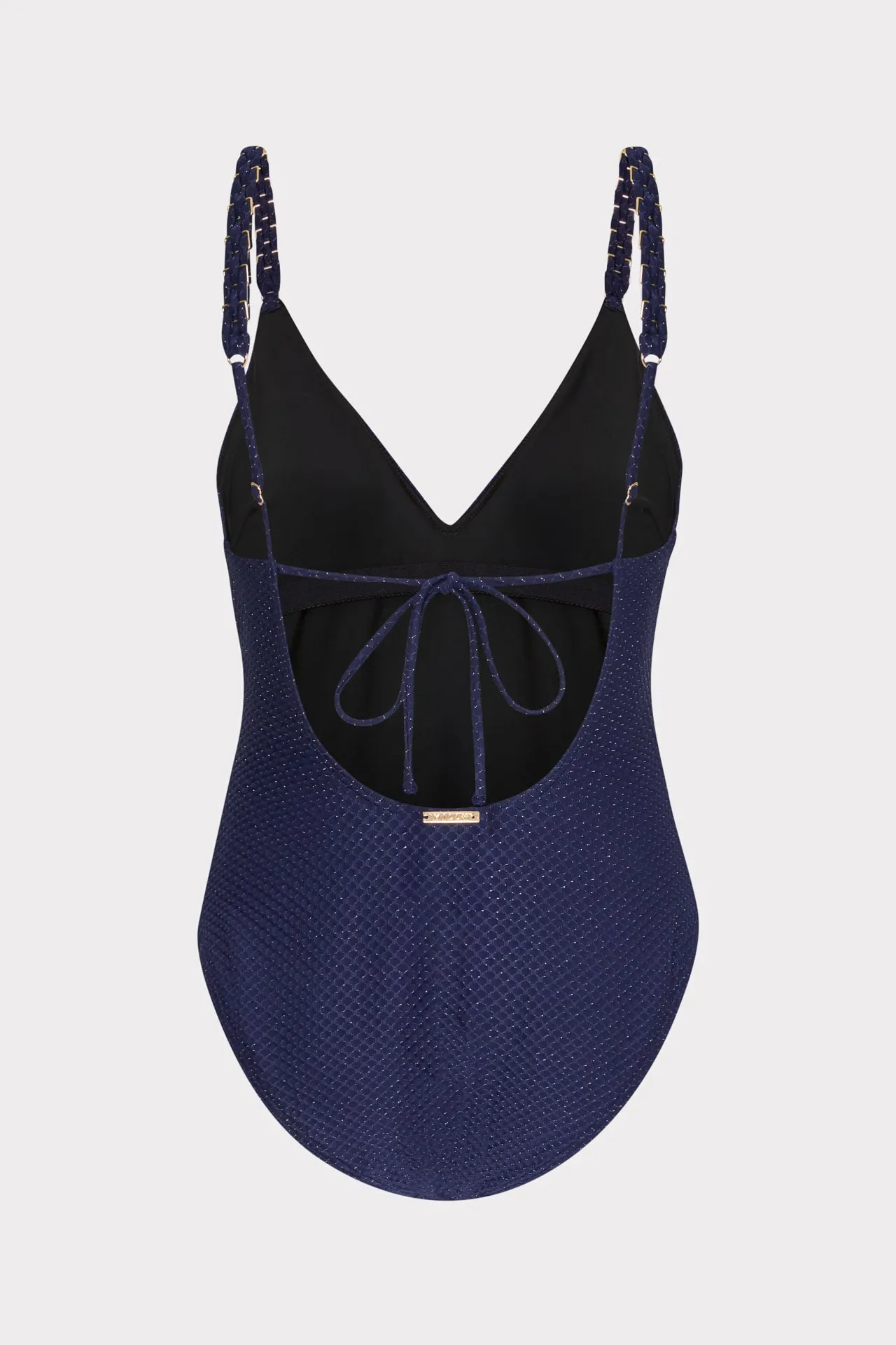 Shimmer Texture Braided One Piece sold by Milly product image thumbnail 4