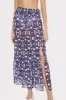 Jem Nautical Chain Tiered Chiffon Skirt sold by Milly