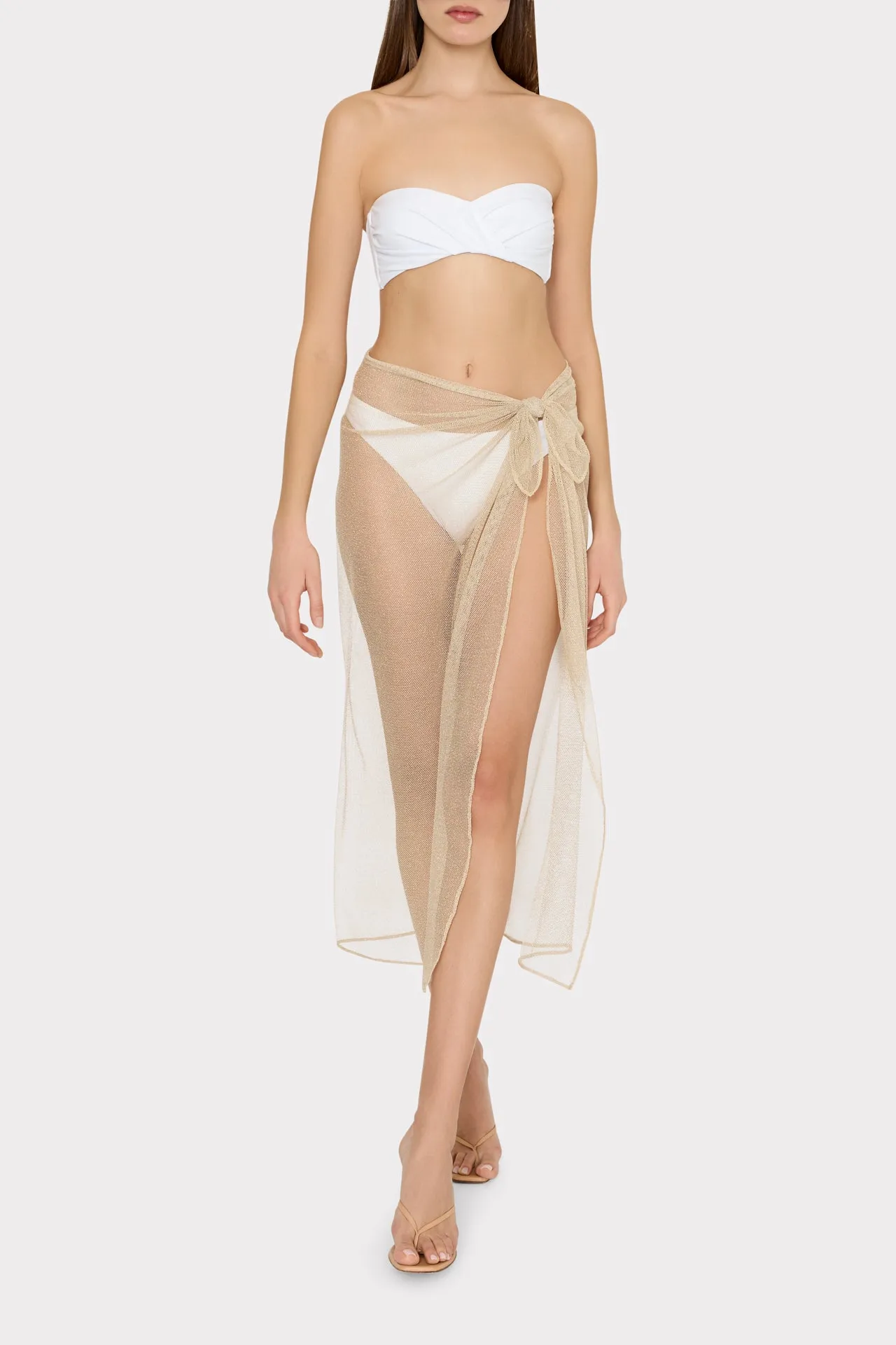 Metallic Mesh Sarong sold by Milly product image thumbnail 2