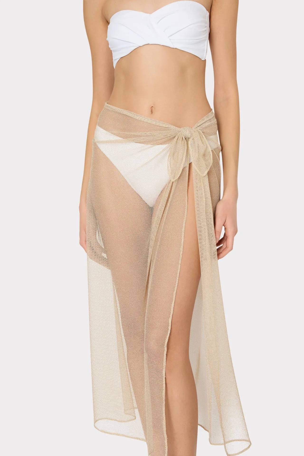 Metallic Mesh Sarong sold by Milly product image thumbnail 3