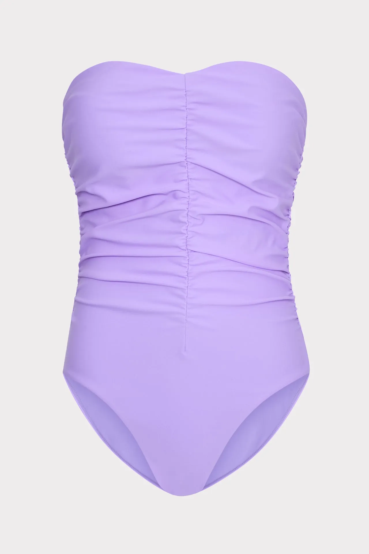 Solid Ruched One Piece sold by Milly