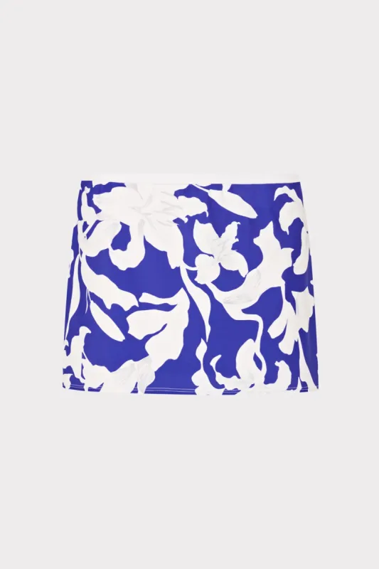 Lily Silhouette Swim Skirt sold by Milly