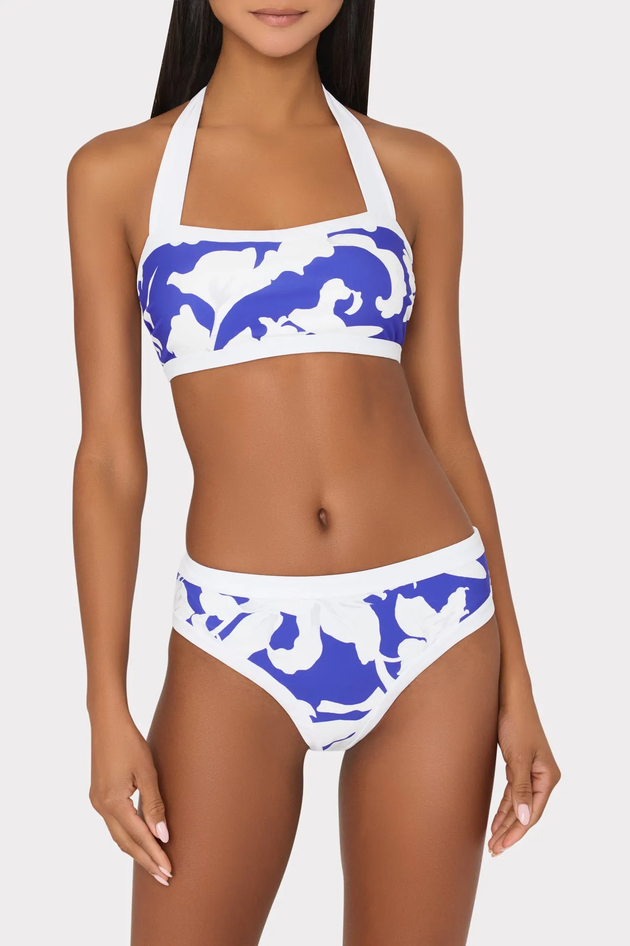 Lily Silhouette Bandeau Halter Top sold by Milly product image thumbnail 2