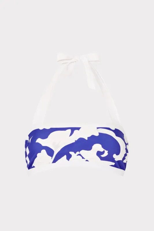 Lily Silhouette Bandeau Halter Top sold by Milly