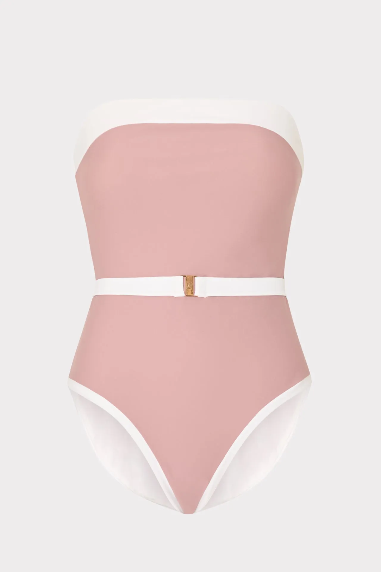 Ravello Strapless Color Block One Piece sold by Milly