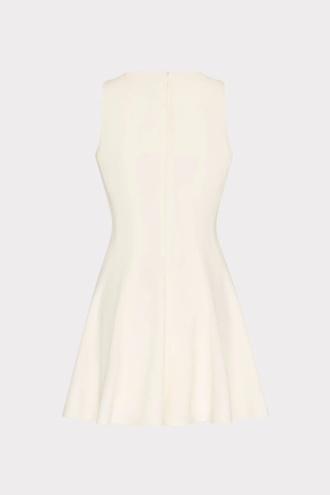 Sleeveless Stretch Cady Fit And Flare Dress sold by Milly product image thumbnail 5