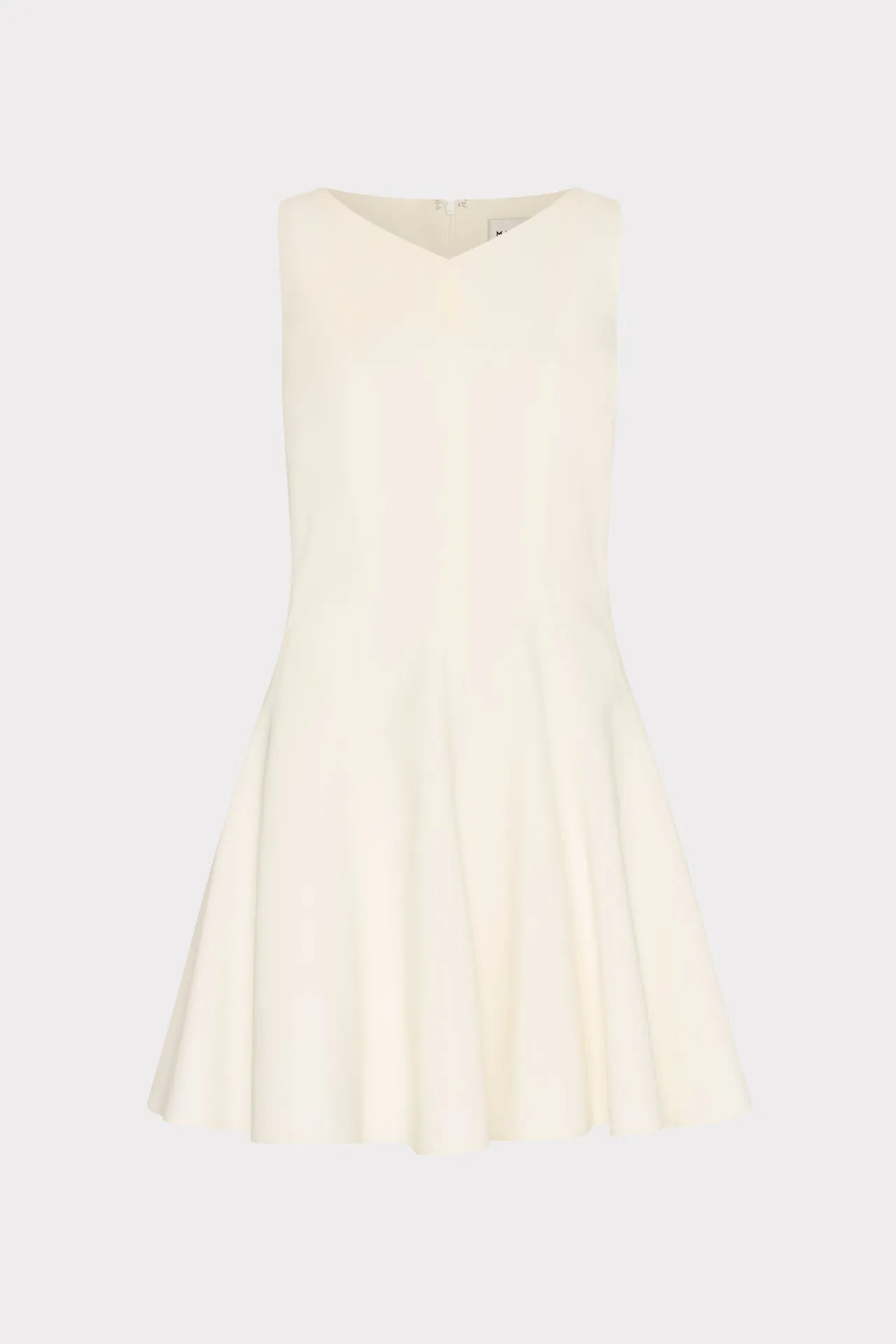 Sleeveless Stretch Cady Fit And Flare Dress sold by Milly