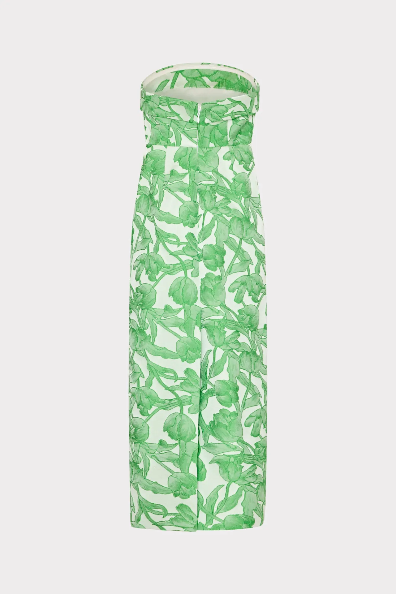 Tulip Jacquard Strapless Dress sold by Milly product image thumbnail 4