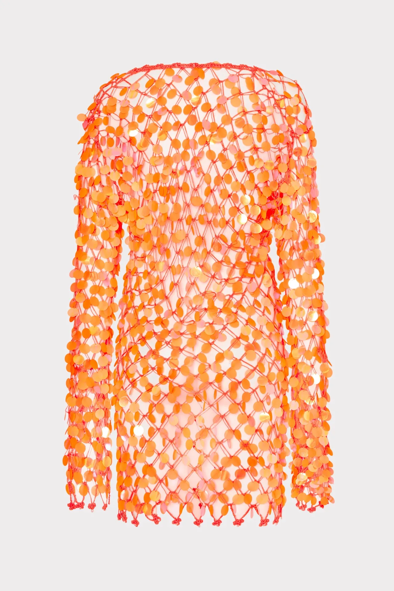 Sequin Crochet Mini Dress sold by Milly product image thumbnail 4