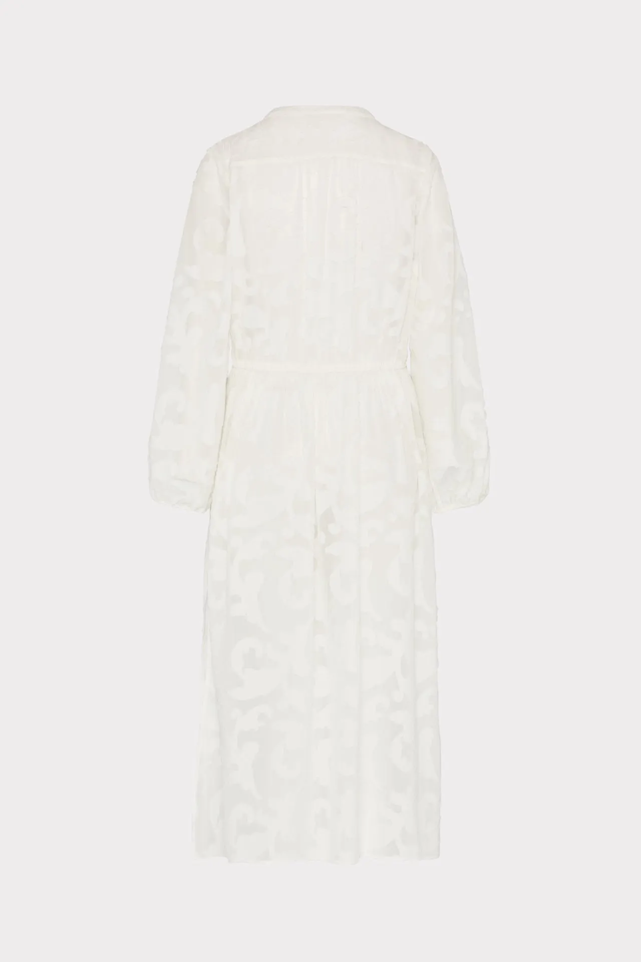 Scroll Burnout Maxi Cover-Up Dress sold by Milly product image thumbnail 4