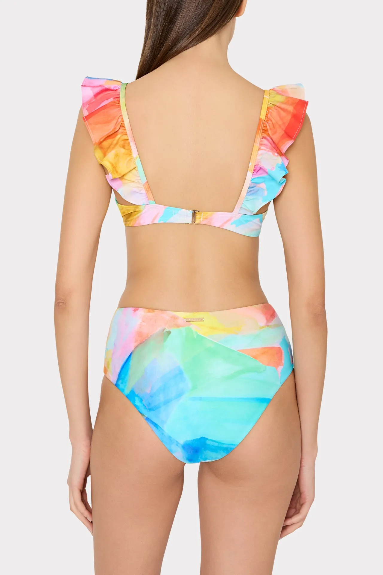 Watercolor Paint Stroke Tie Bikini Bottom sold by Milly product image thumbnail 3