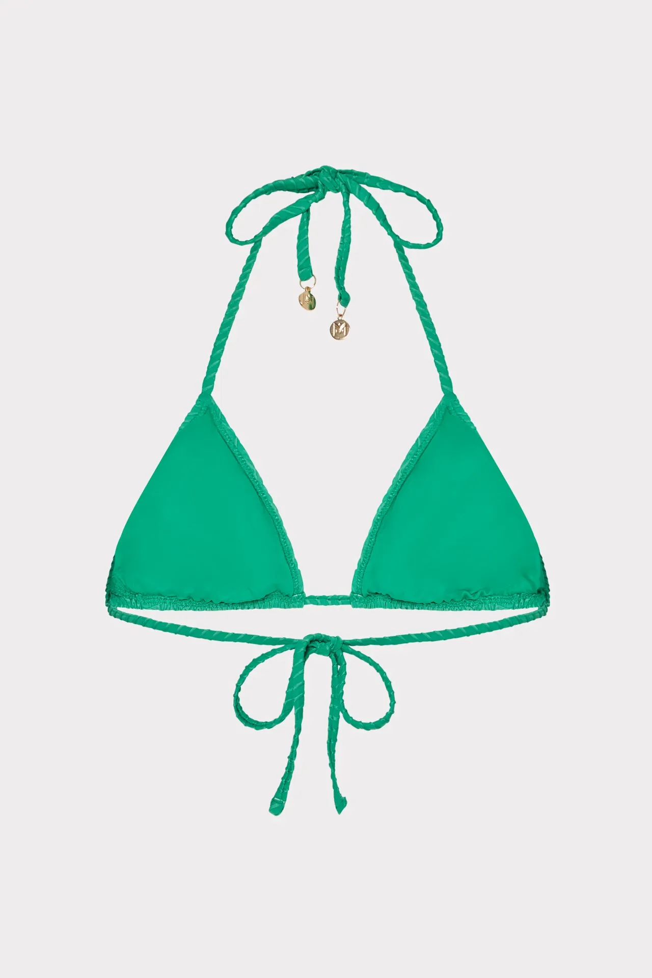 Textured Chevron Triangle Bikini Top sold by Milly product image thumbnail 4