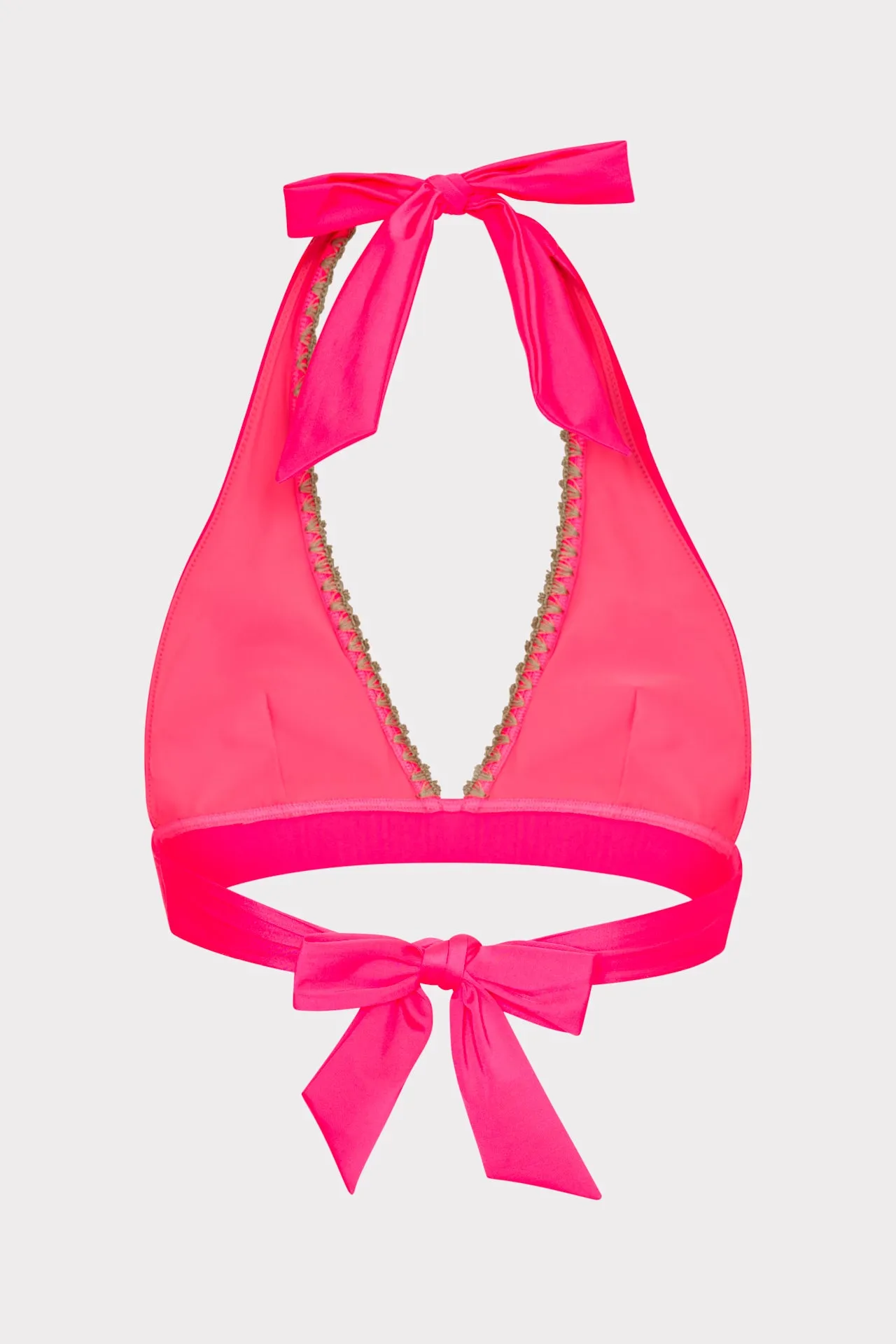 Crochet Stitch Halter Bikini Top sold by Milly product image thumbnail 4