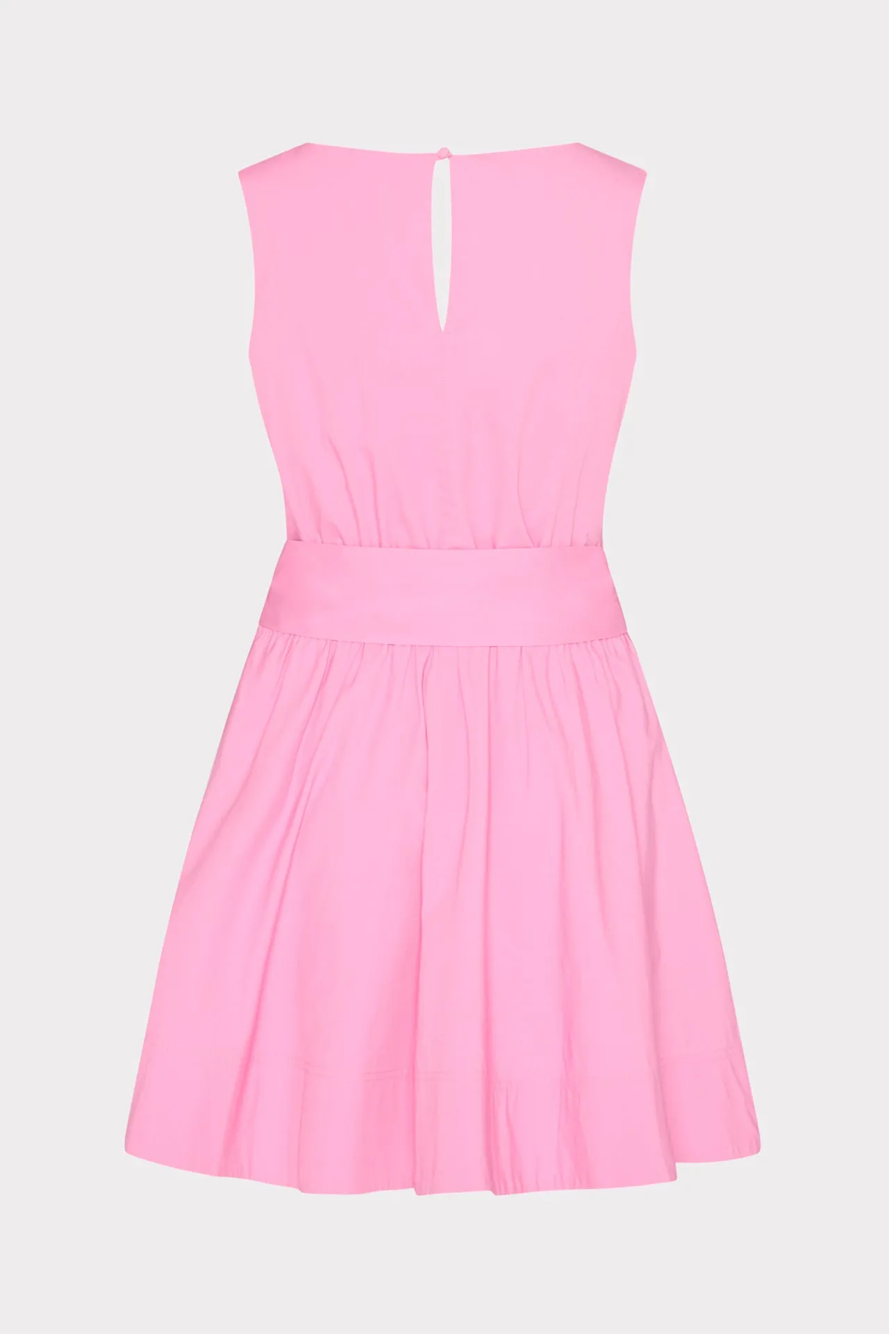 Draped Poplin Sleeveless Mini Dress sold by Milly product image thumbnail 4