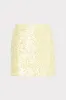 Modern Mini Stretch Sequin Skirt sold by Milly