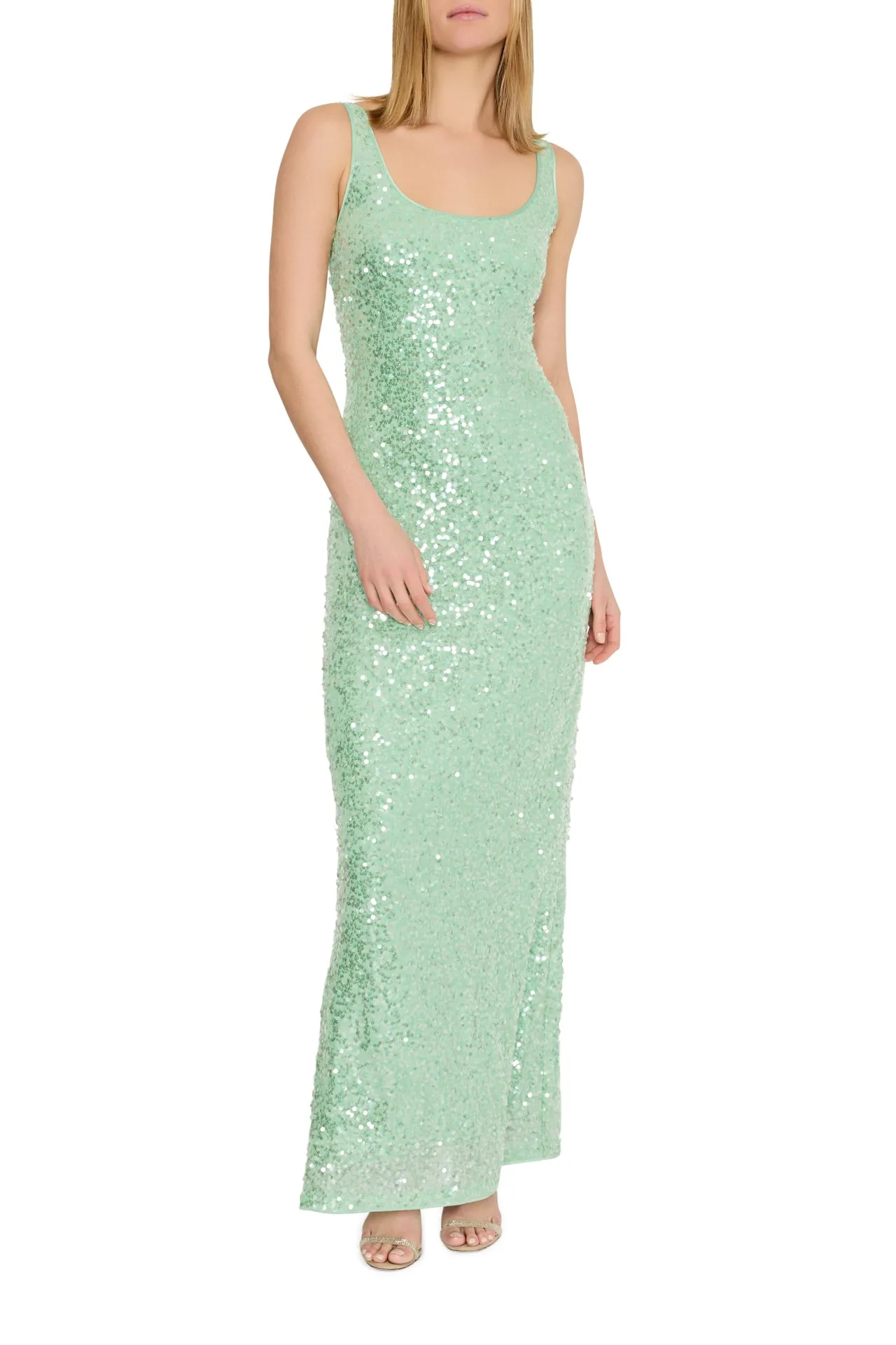 Tatum Stretch Sequins Maxi Dress sold by Milly product image thumbnail 2