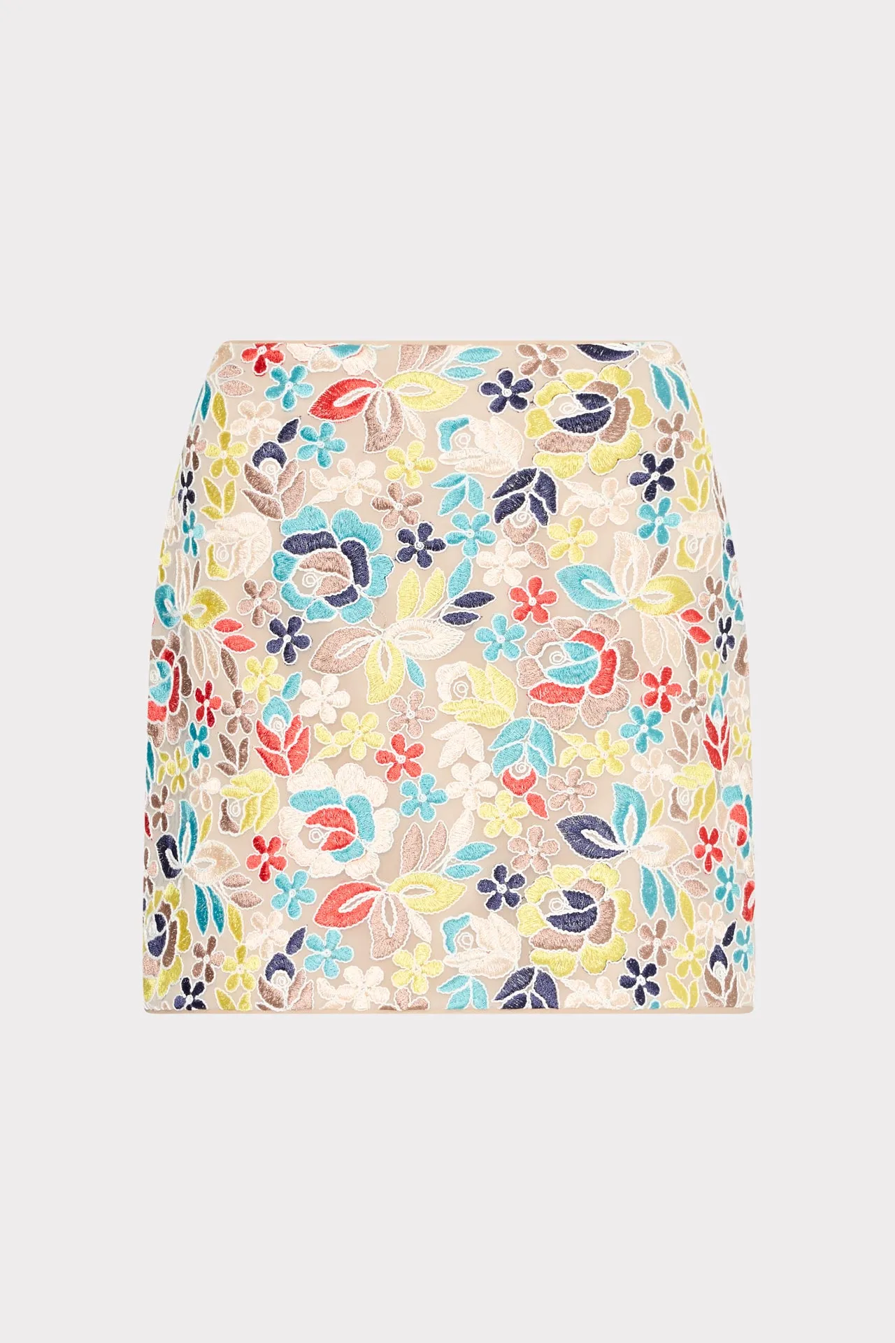 Printemps Lace Modern Mini Skirt sold by Milly