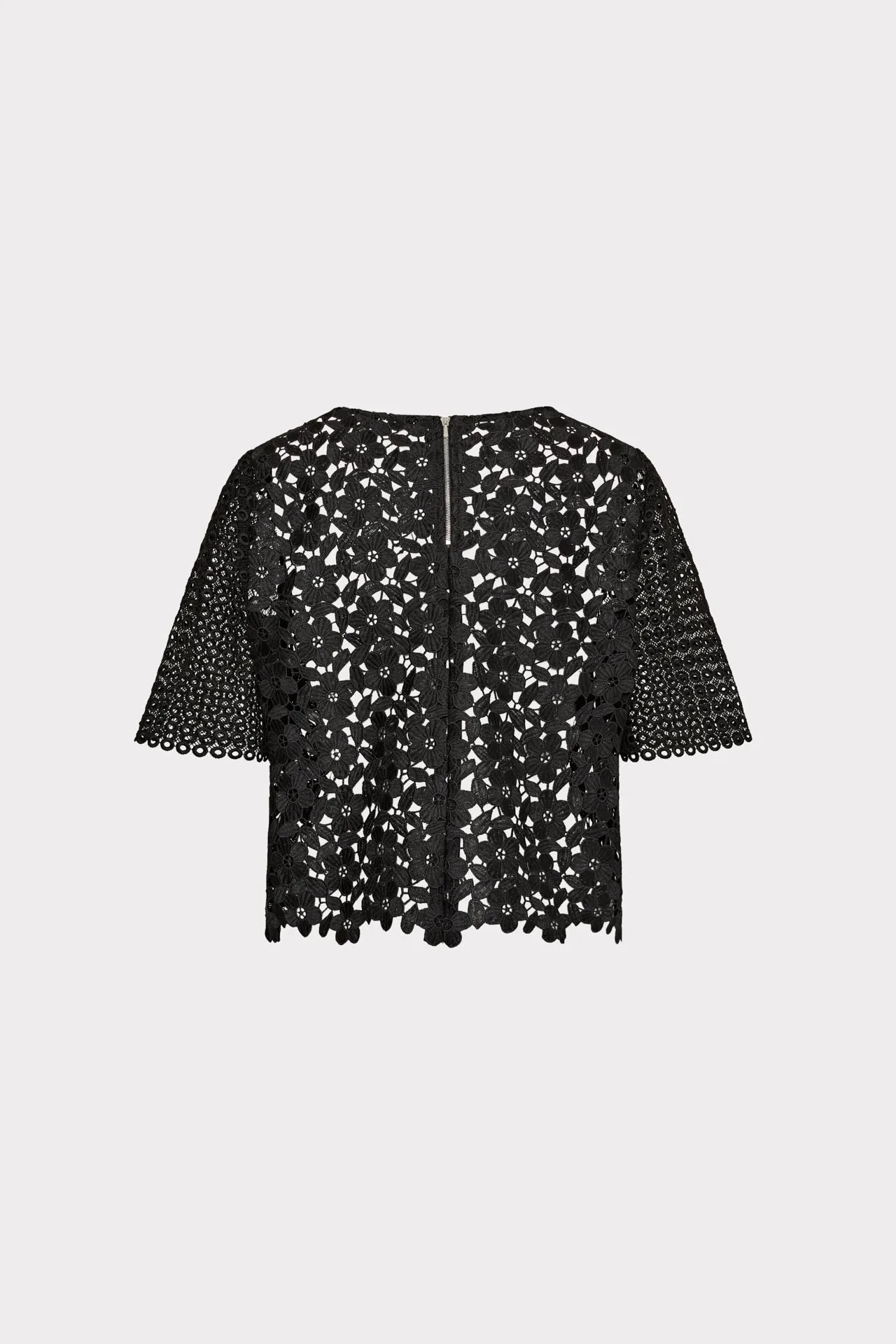 Floral Geo Combo Lace Top sold by Milly product image thumbnail 4