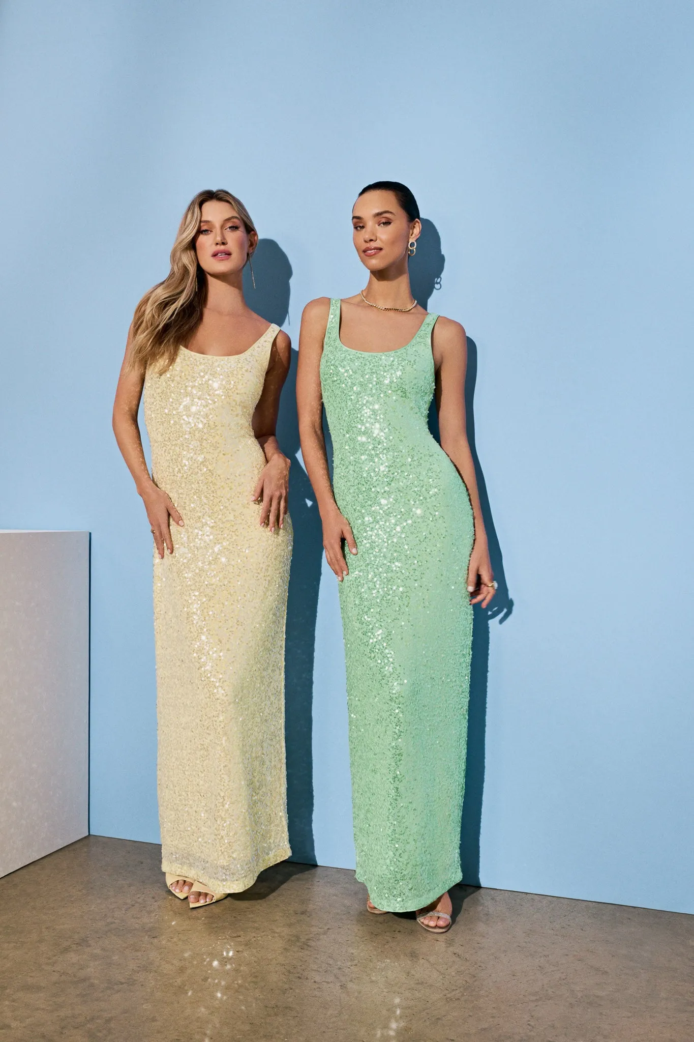 Tatum Stretch Sequins Maxi Dress sold by Milly product image thumbnail 5