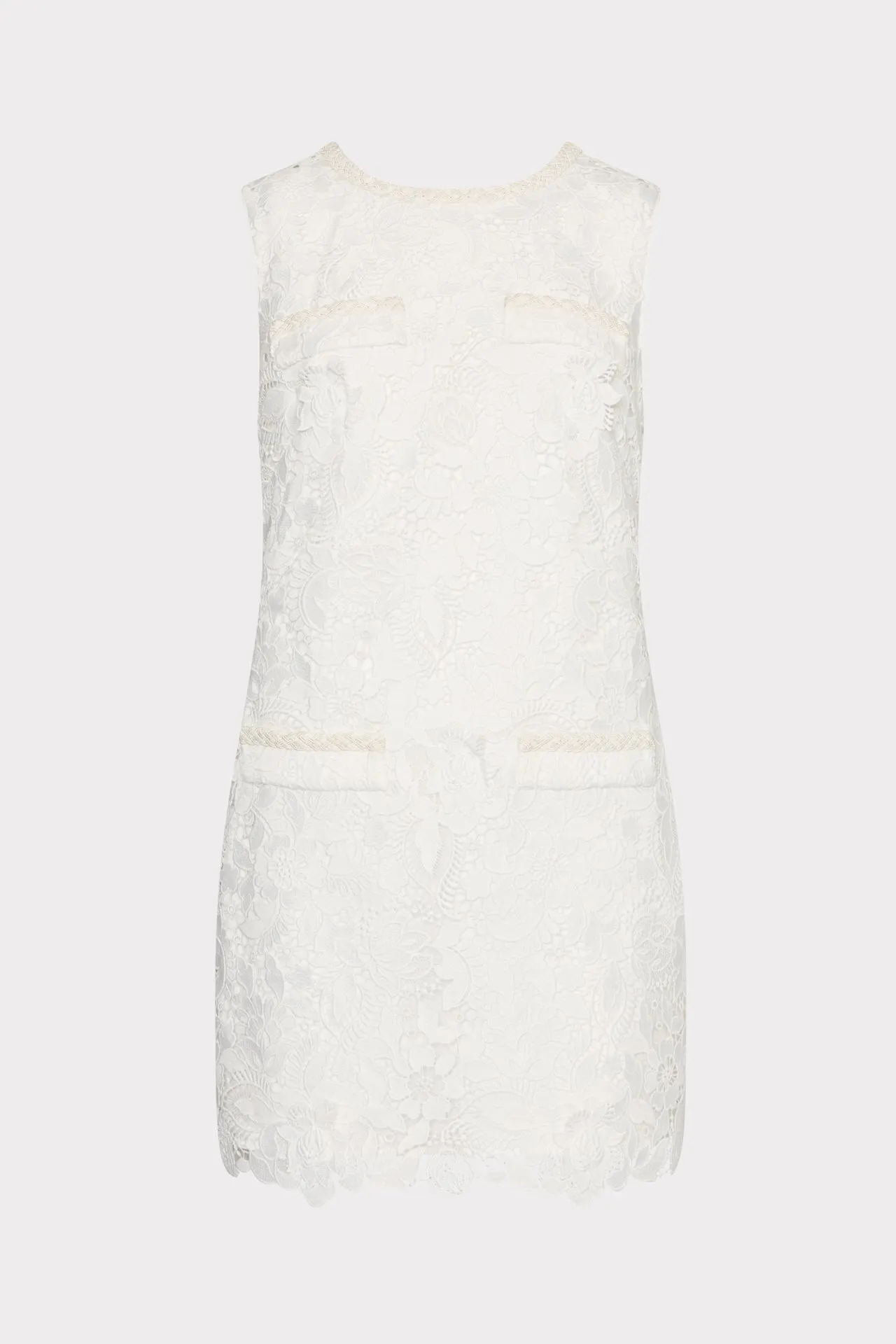 3D Garden Lace Sleeveless Mini Dress sold by Milly
