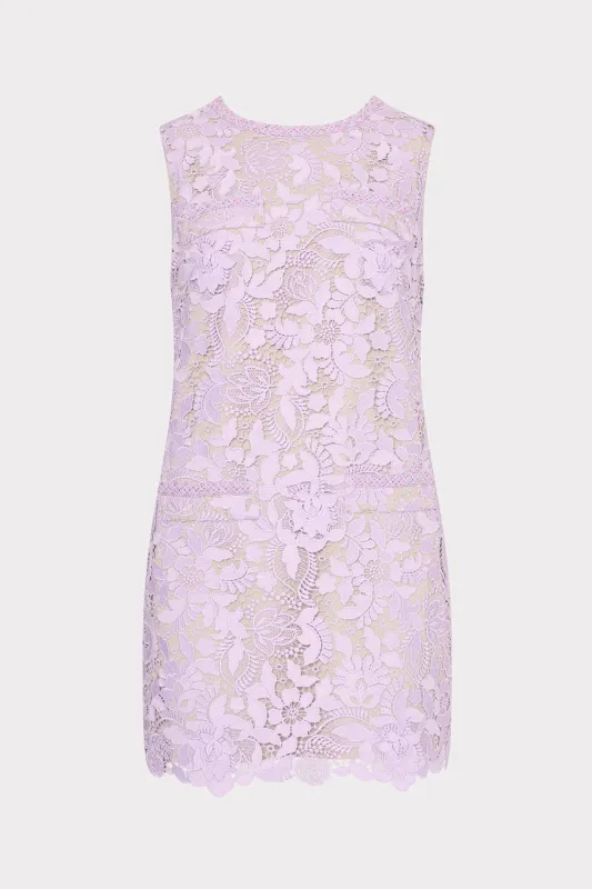 3D Garden Lace Sleeveless Mini Dress sold by Milly