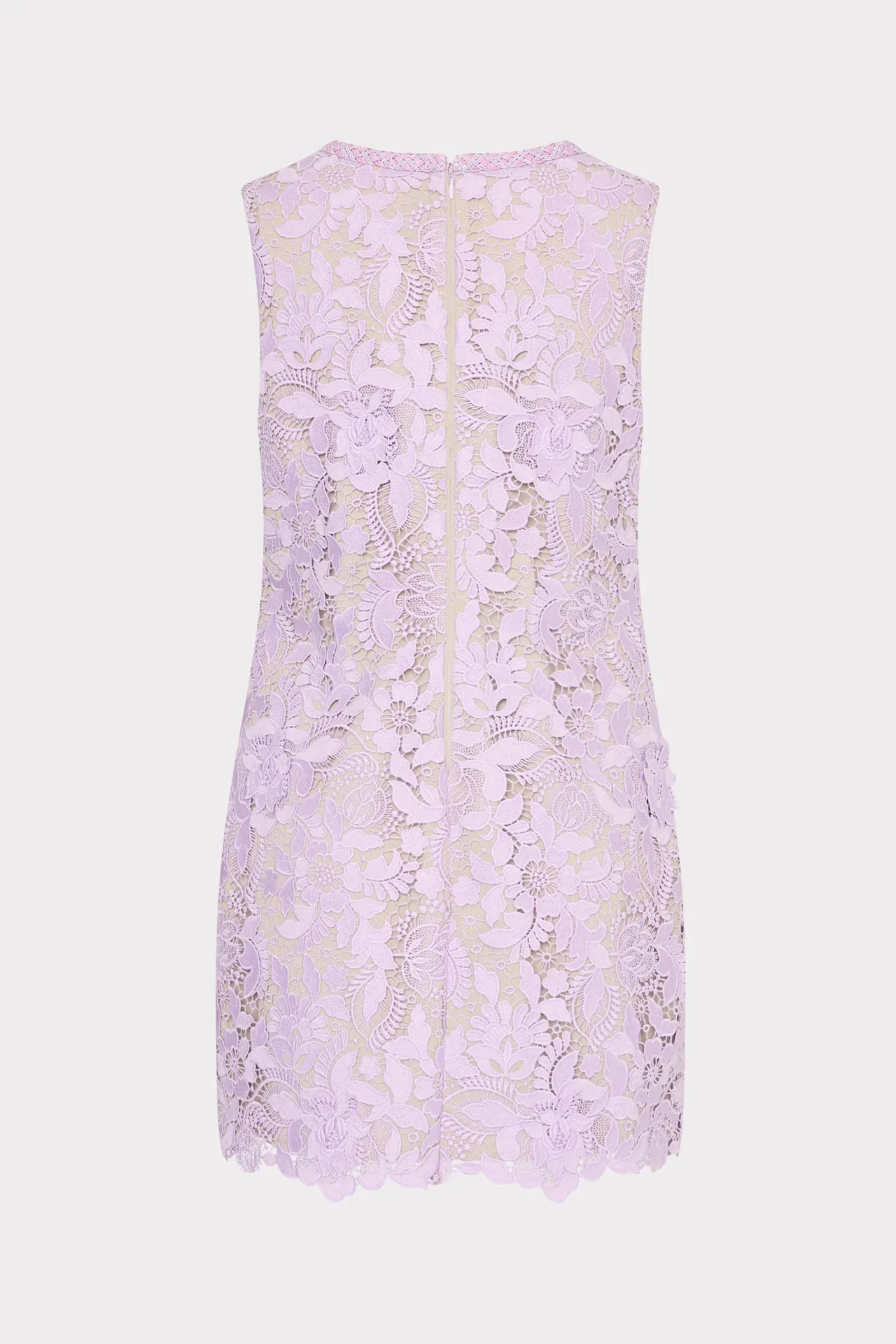 3D Garden Lace Sleeveless Mini Dress sold by Milly product image thumbnail 4