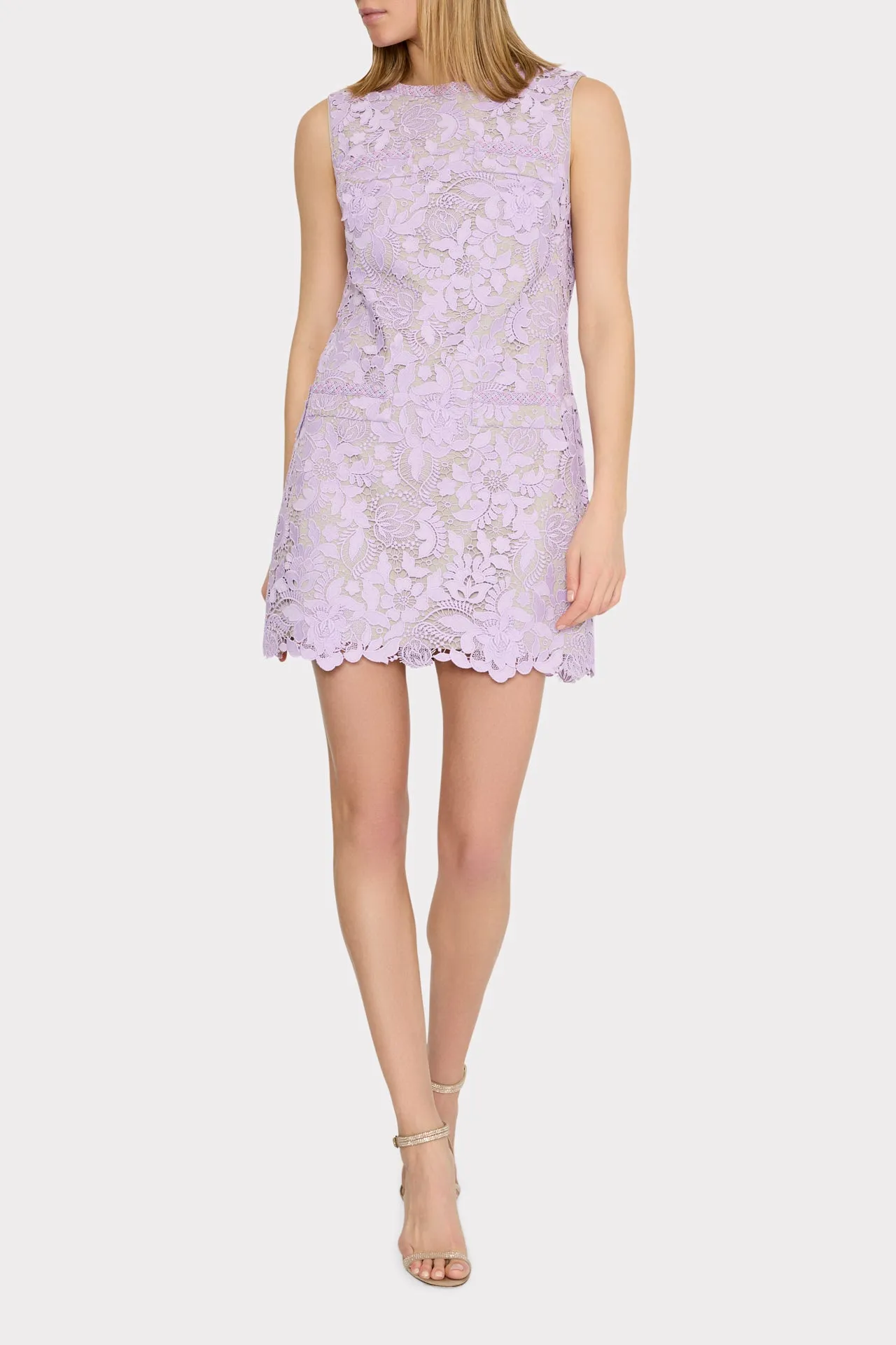 3D Garden Lace Sleeveless Mini Dress sold by Milly product image thumbnail 2