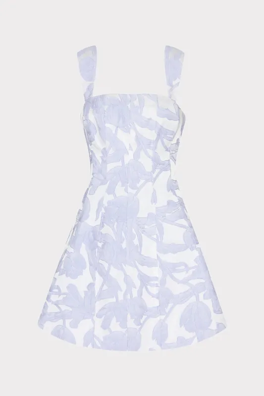 Tulip Jacquard Mini Dress sold by Milly