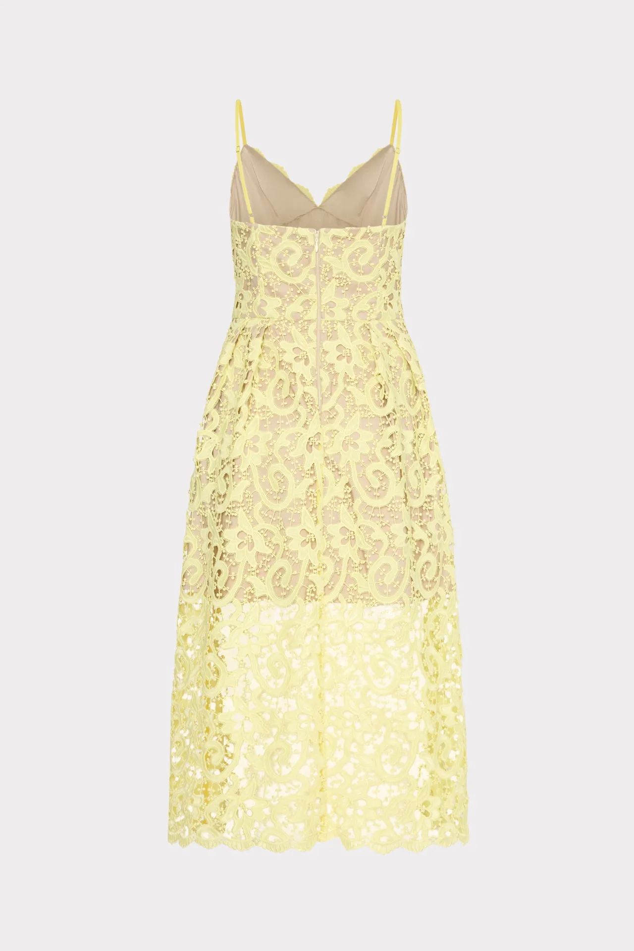 Elle Lace Midi Dress sold by Milly product image thumbnail 4