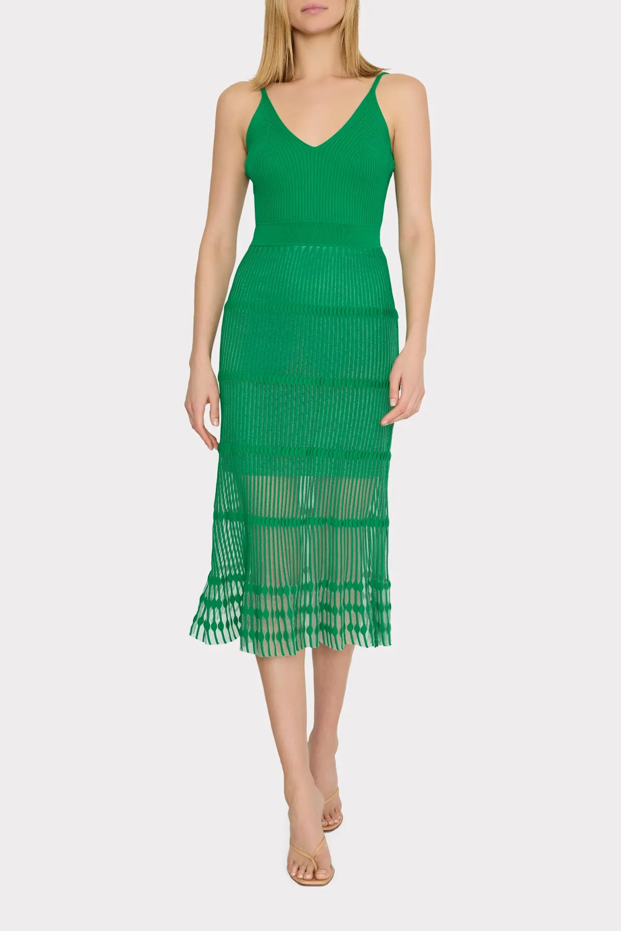 Sheer Knit Cami Dress sold by Milly product image thumbnail 2