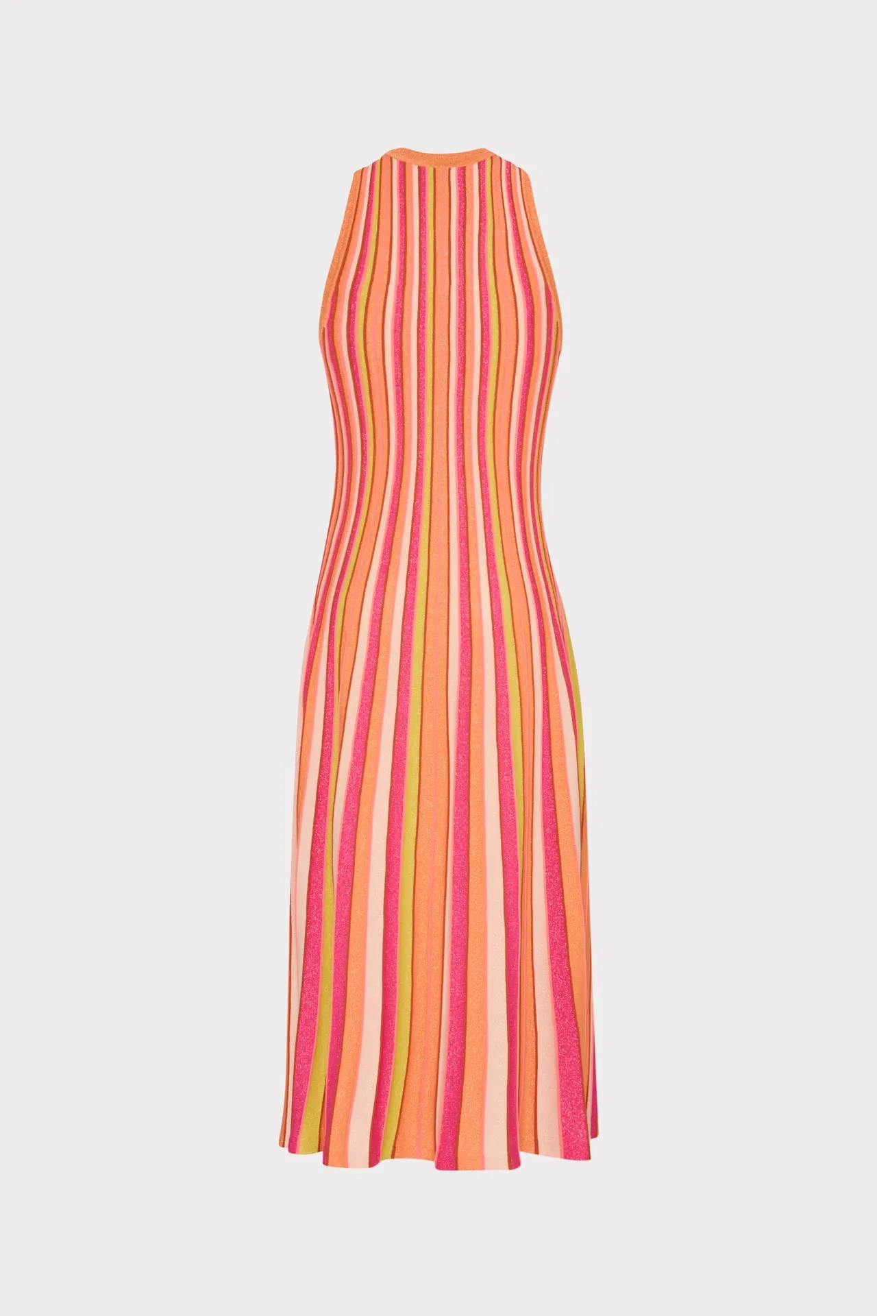 Multi Color Stripe Sleeveless Midi Dress sold by Milly product image thumbnail 4