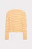 Textured Fringe Trim Cardigan sold by Milly